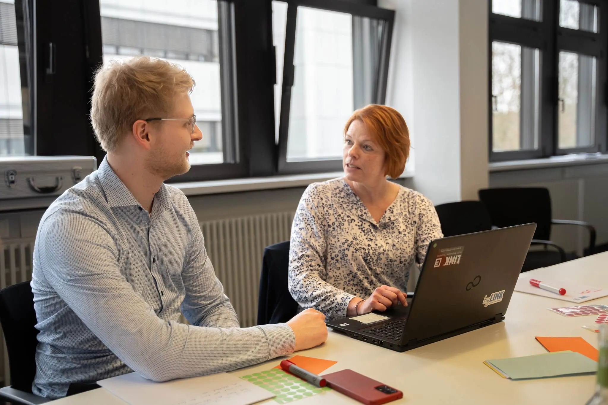 Organisation und Überblick bei LINK